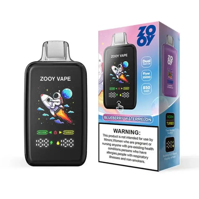 Zooy Flyer Blueberry Watermelon Disposable Vape device