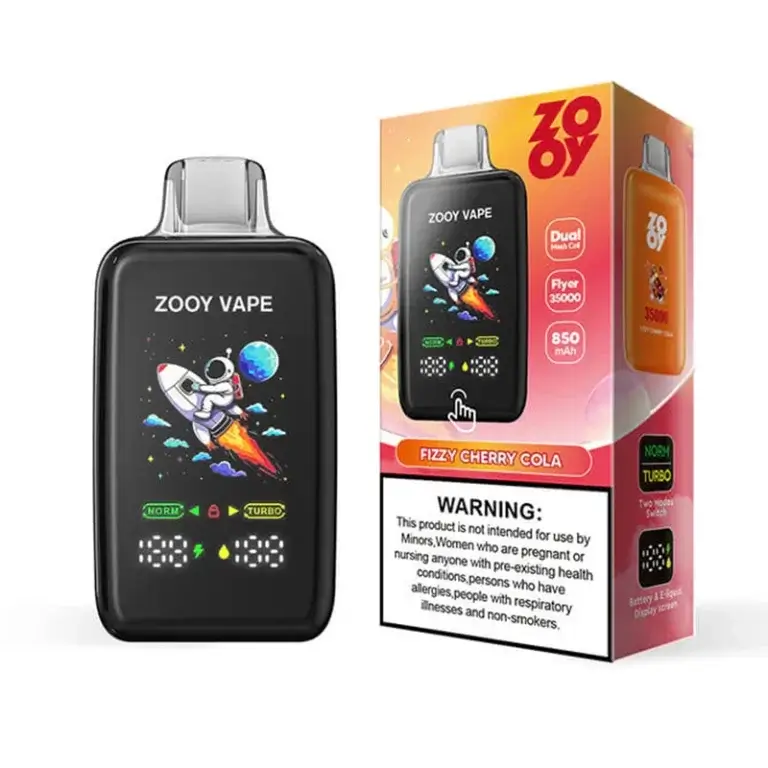 Zooy Flyer Fizzy Cherry Disposable Vape device