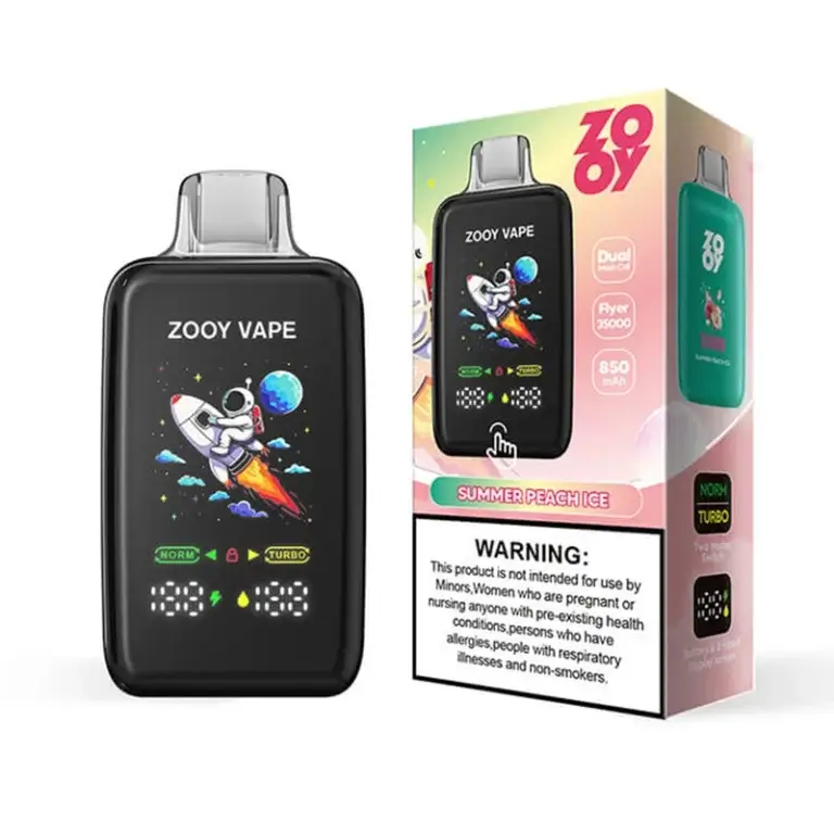 Zooy Flyer Summer Peach Disposable Vape device
