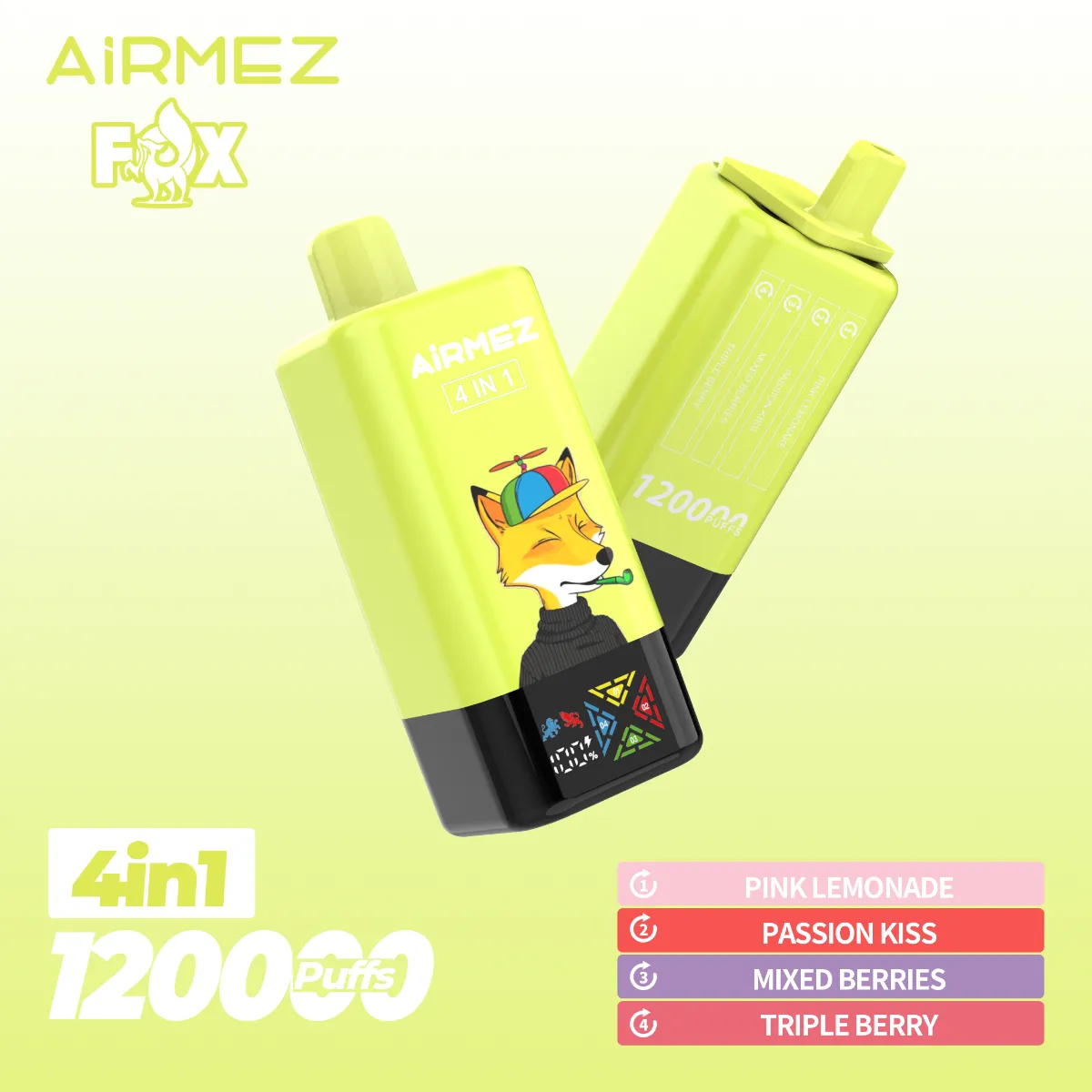 Airmez 4 In 1 Disposable Vape device