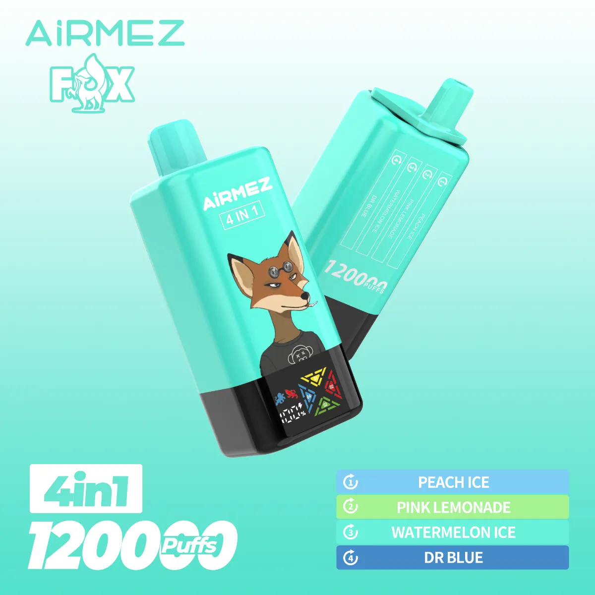 Airmez 4 In 1 Disposable Vape device image