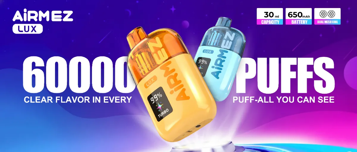 Airmez Lux Puffs Handy Disposable Vape device design 3