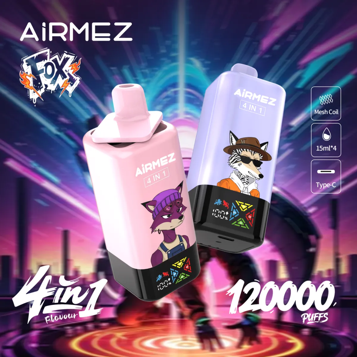 Airmez Vape 4in1 Disposable device