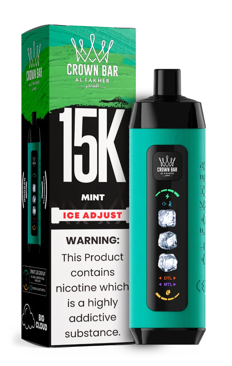 Al Fakher Ice Adjust Disposable Vape device detail 3