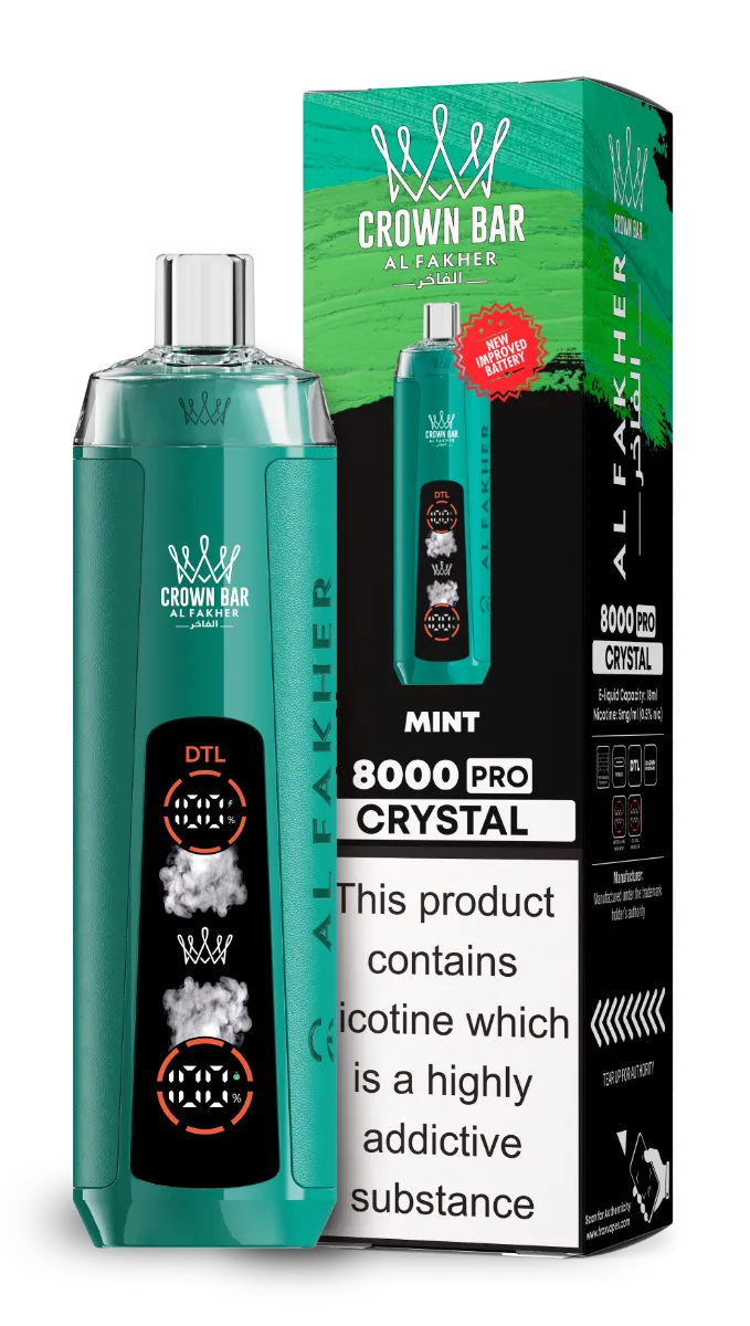 Al Fakher Crystal Puffar Disposable Vape device variant 3