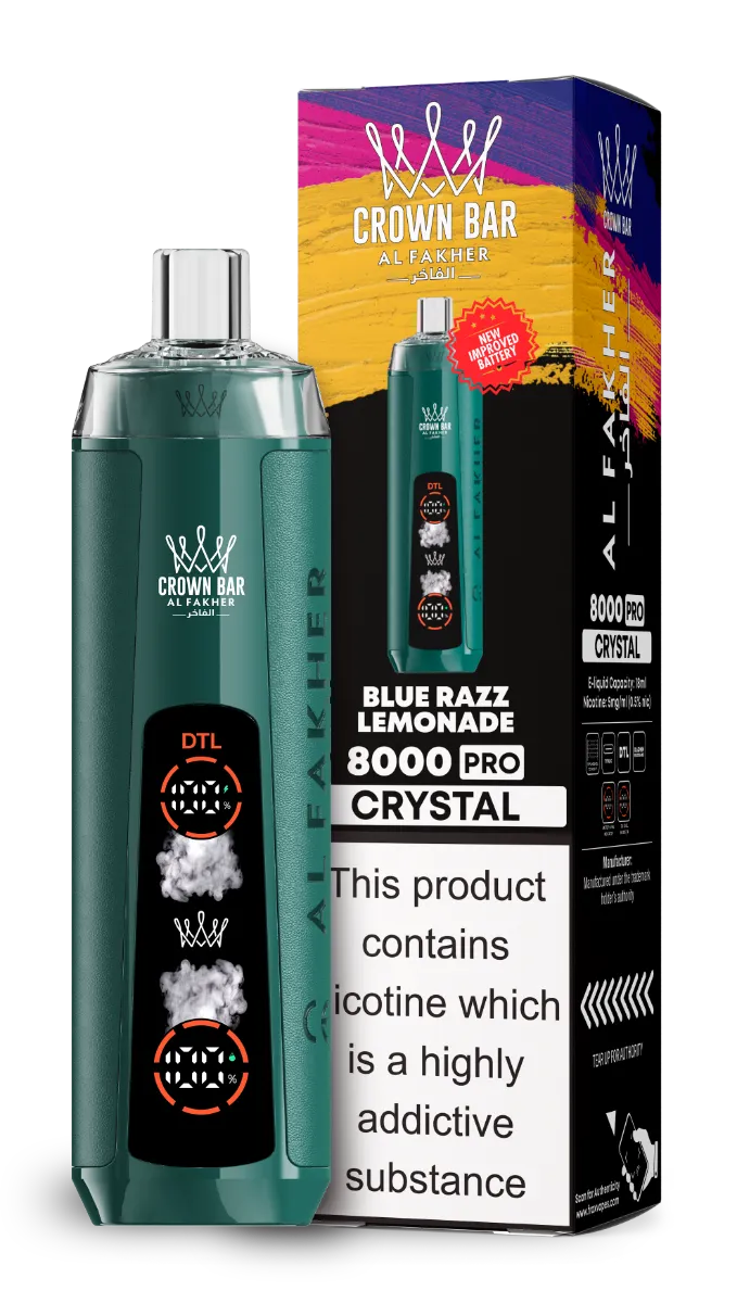 Al Fakher Crystal Puffar Disposable Vape device 1780740986