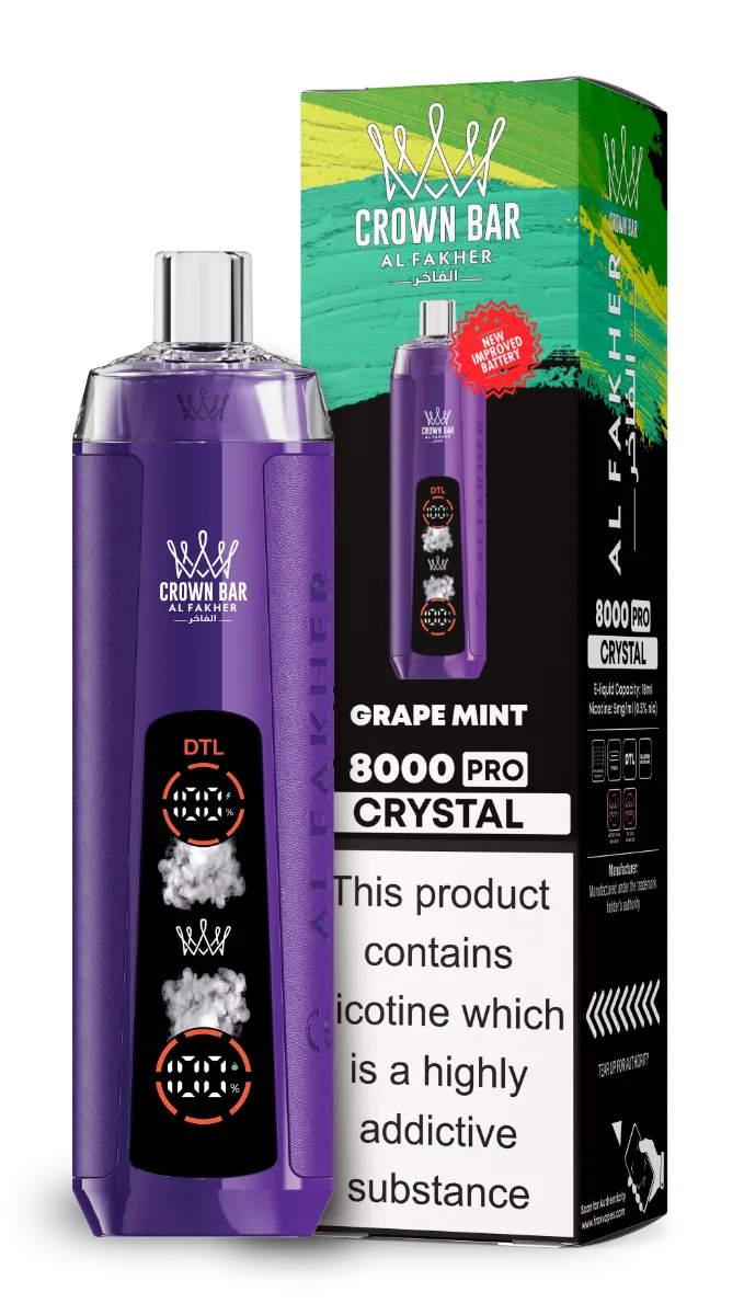 Al Fakher Crystal Puffar Disposable Vape device 1780740978