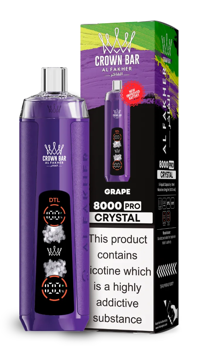 Al Fakher Crystal Puffar Disposable Vape device 1780740980