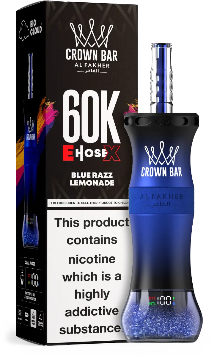 Al Fakher Crown Bar Disposable Vape device detail