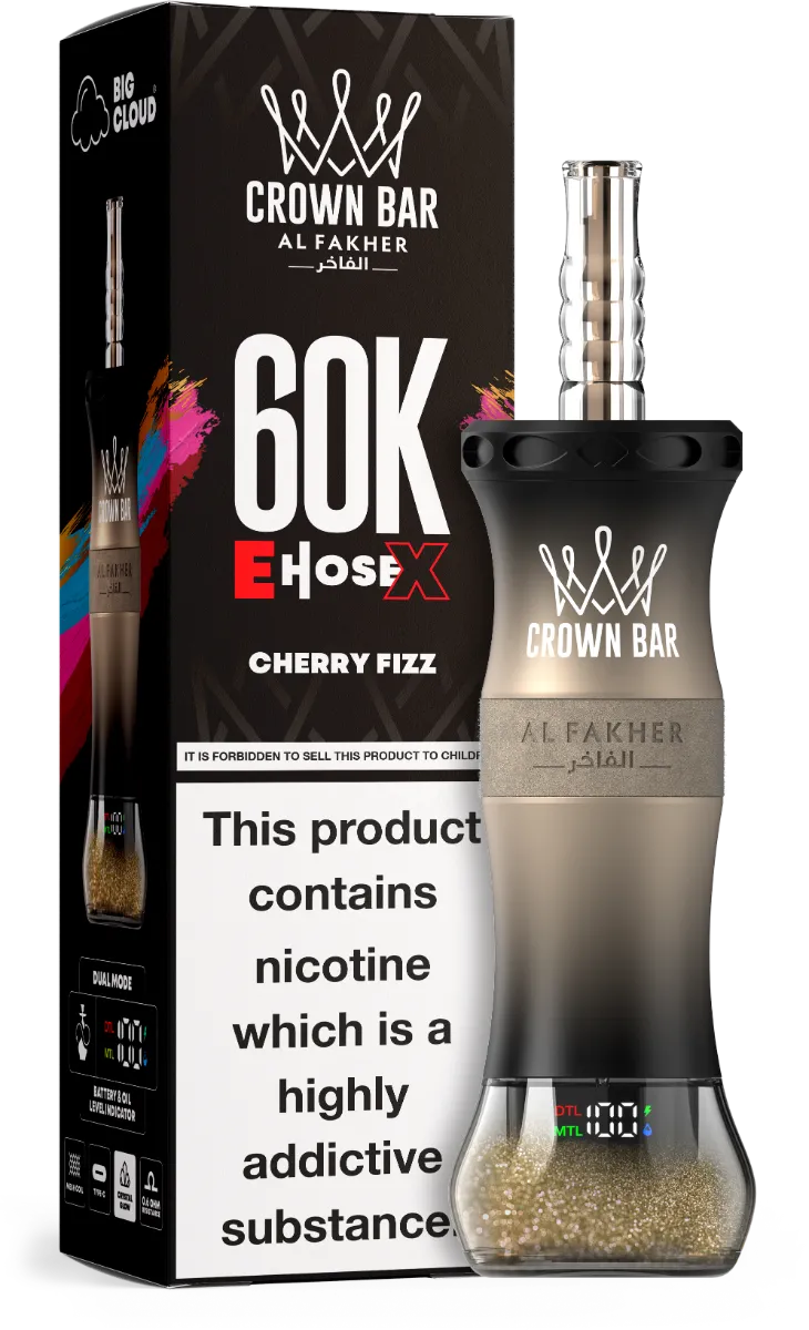 Al Fakher Crown Bar Disposable Vape device detail 3
