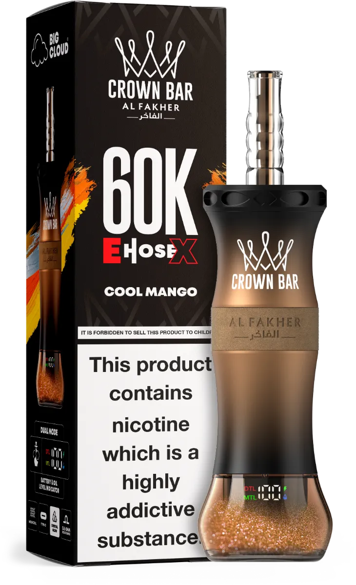 Al Fakher Crown Bar Disposable Vape device detail 4