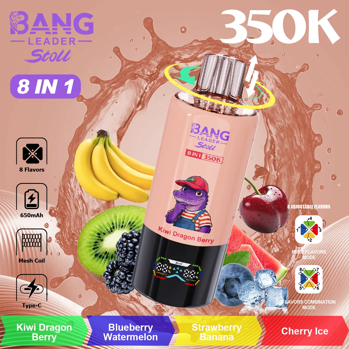 Bang Leader 350k Puffs Disposable Vape device image