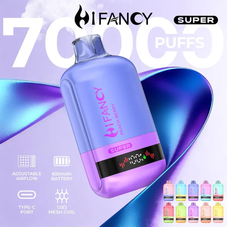Hifancy Suoer Puffs Disposable Vape device view 2