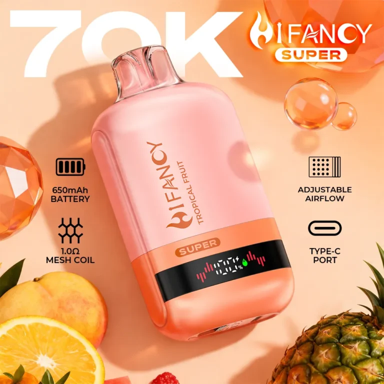 Hifancy Suoer Puffs Disposable Vape device design 2