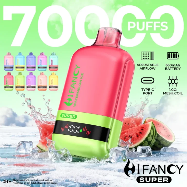 Hifancy Suoer Puffs Disposable Vape device detail 2