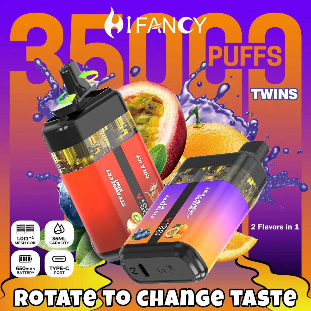 Hifancy Twins Puffar Blueberry Disposable Vape device