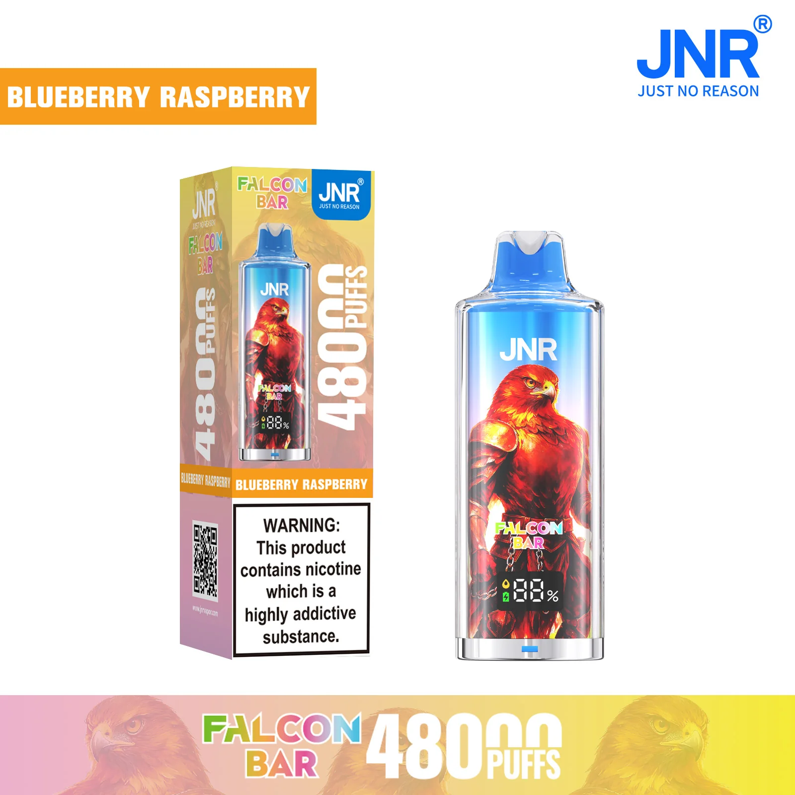 Jnr Falcon Bar Puffs Disposable Vape device detail 3