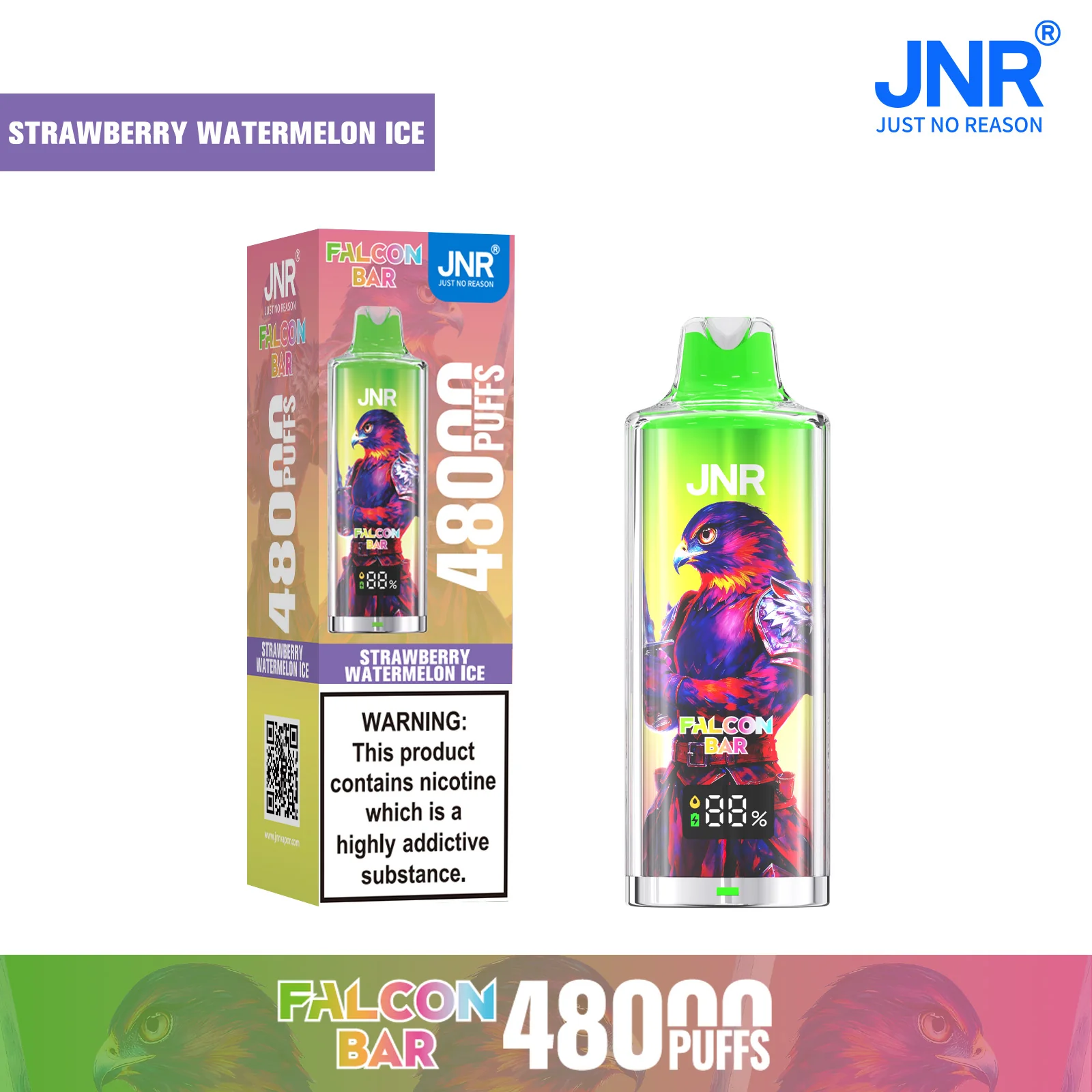 Jnr Falcon Bar Puffs Disposable Vape device view
