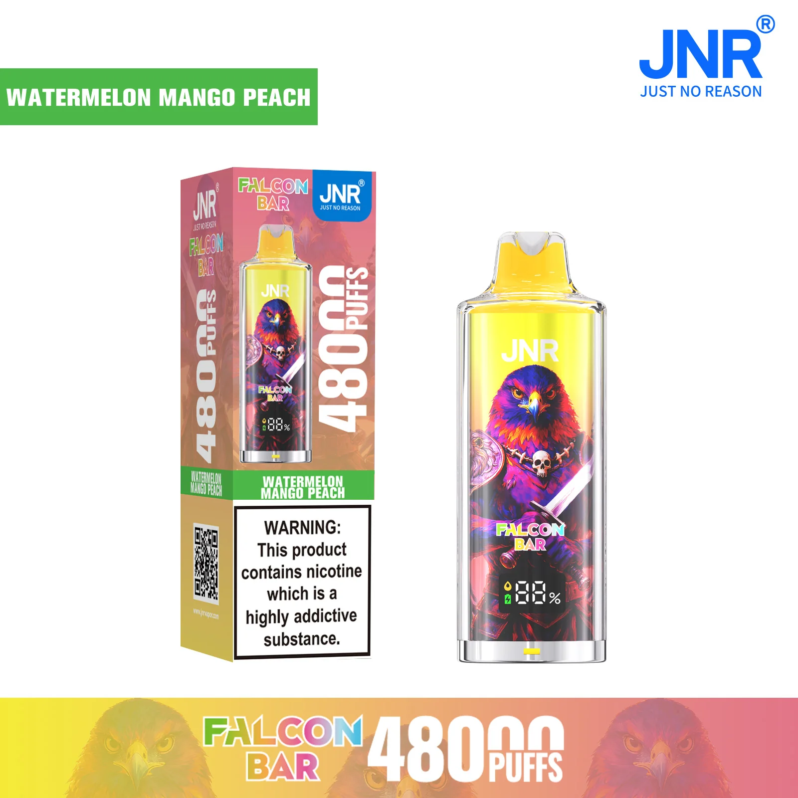 Jnr Falcon Bar Puffs Disposable Vape device