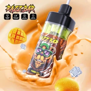 Razz Bar Puffs Vape Disposable device view 2