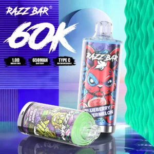 Razz Bar 60k Puffs Disposable Vape device design