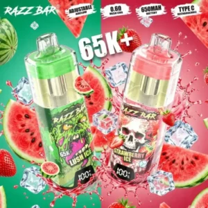 Razz Bar Puffs Flavor Disposable Vape device