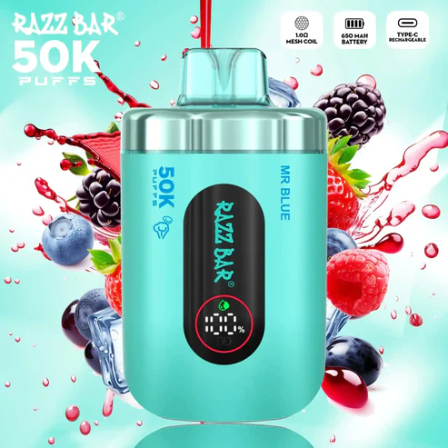 Razz Bar Puff 16 Disposable Vape device design