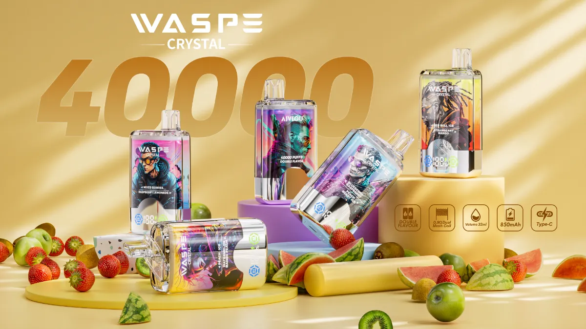 Waspe Crystal Puffs Disposable Vape device