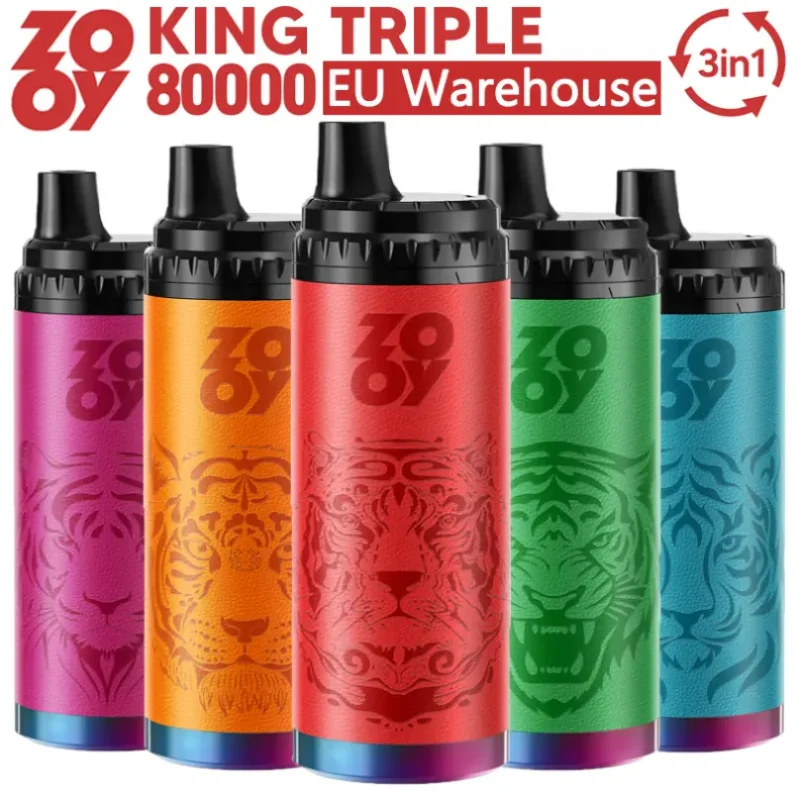 Zooy King Triple Puffs Disposable Vape device detail 2