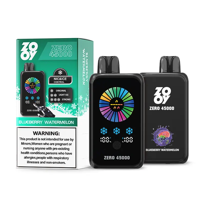 Zooy Zero 45k Puffs Disposable Vape device detail