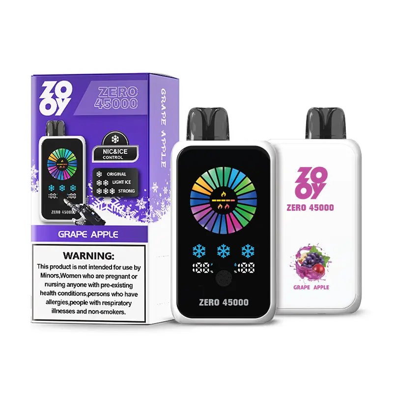 Zooy Zero 45k Puffs Disposable Vape device detail 2