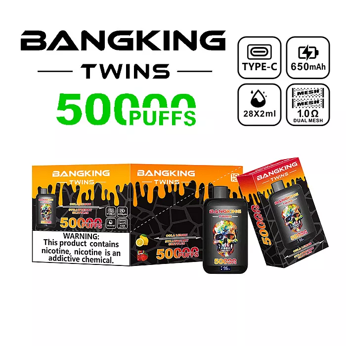 Bang King Twins 50k Disposable Vape device detail