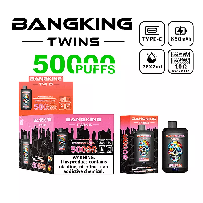 Bang King Twins 50k Disposable Vape device view