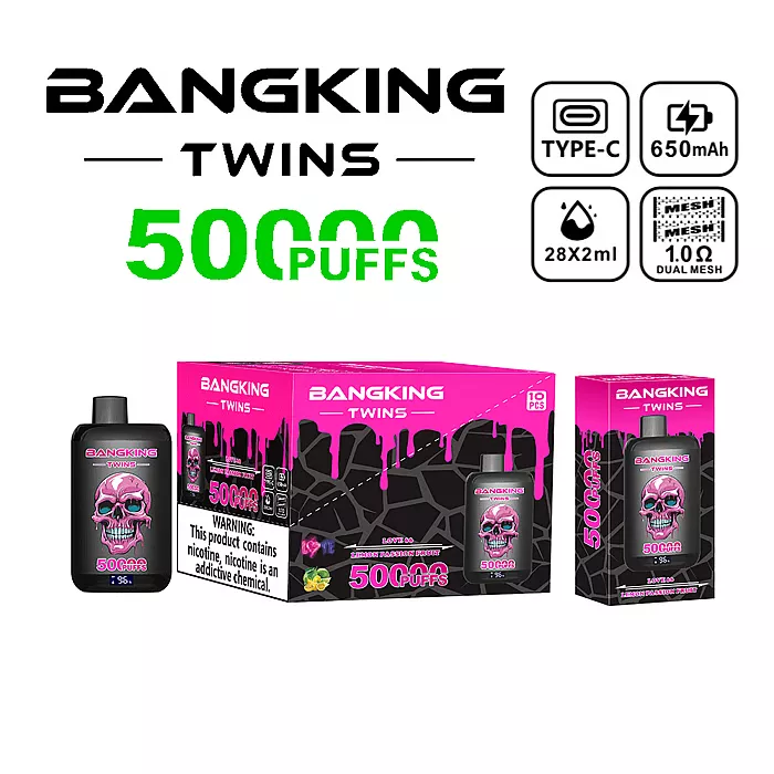 Bang King Twins 50k Disposable Vape device variant