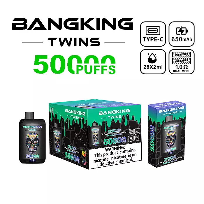 Bang King Twins 50k Disposable Vape device detail 2