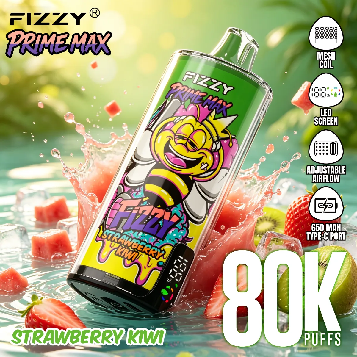 Fizzy 80k Prime Max Disposable Vape device variant 4