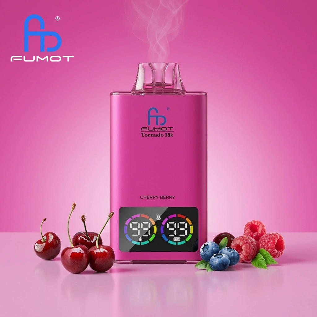Fumot Tornado Cherry Berry Disposable Vape device