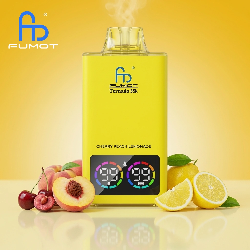 Fumot Tornado Cherry Peach Disposable Vape device