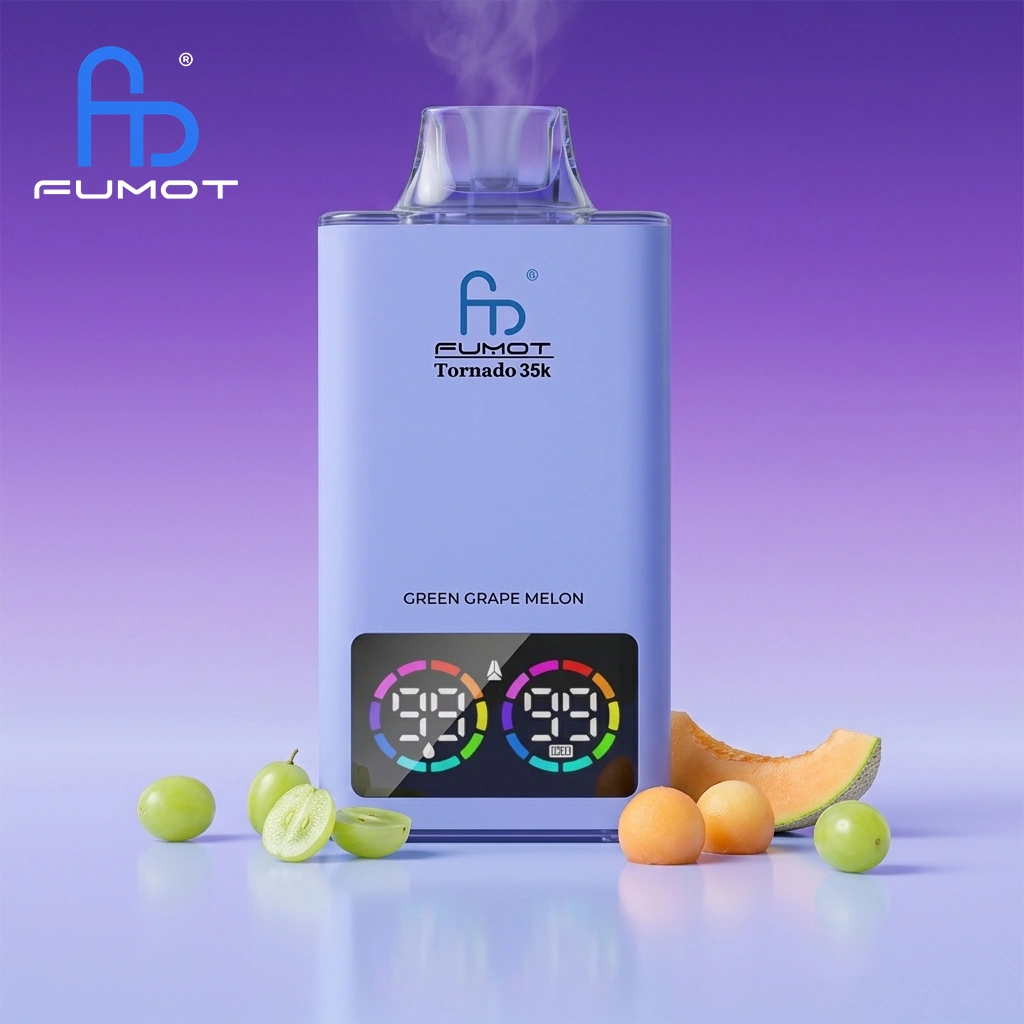 Fumot Tornado Green Grape Disposable Vape device
