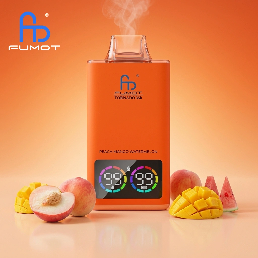 Fumot Tornado Peach Mango Disposable Vape device