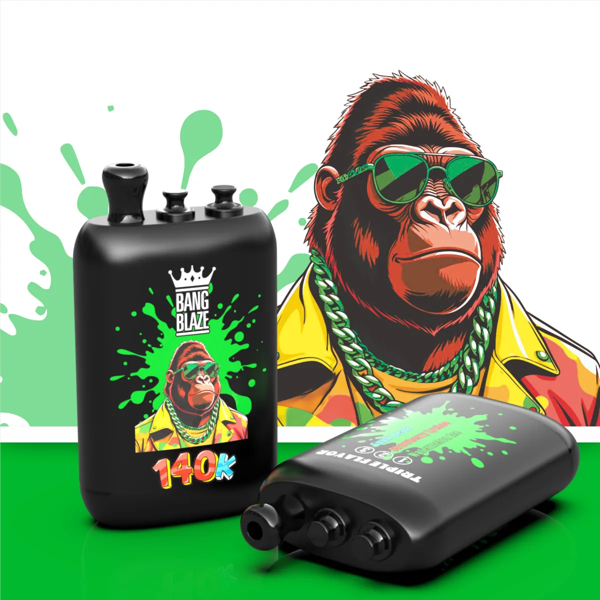 Bang Blaze 140k Disposable Vape device view 2