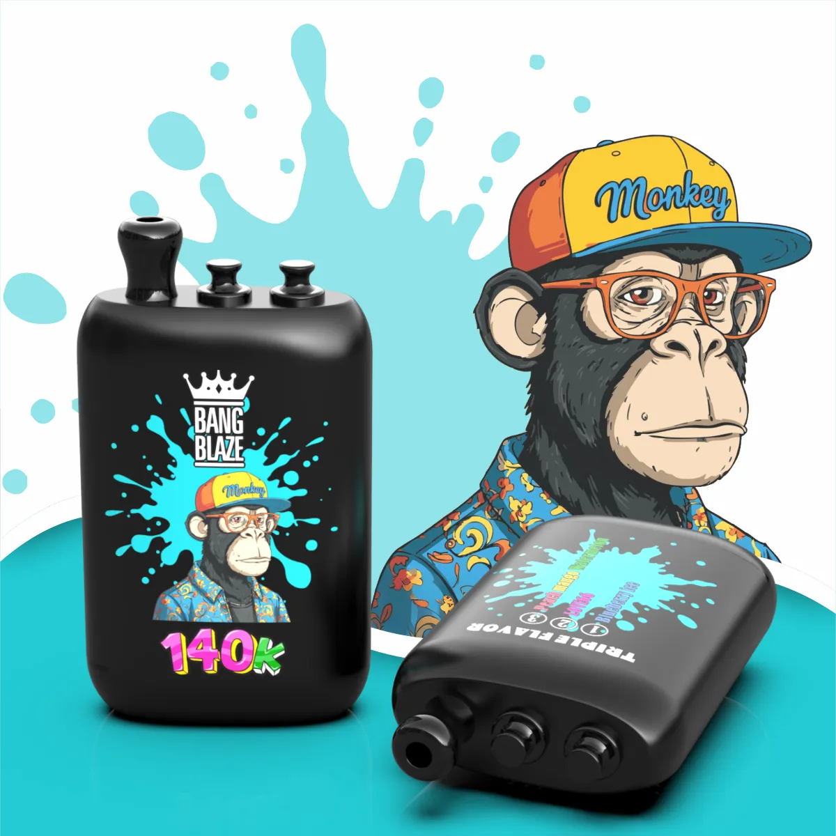 Bang Blaze 140k Disposable Vape device detail 3