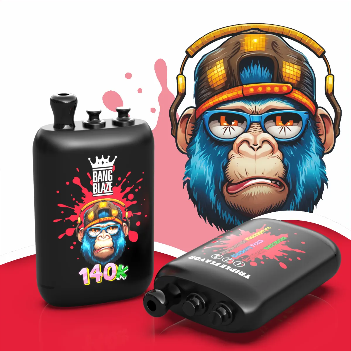 Bang Blaze 140k Disposable Vape device detail