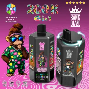 Bang Blaze 200k 6in1 Disposable Vape device
