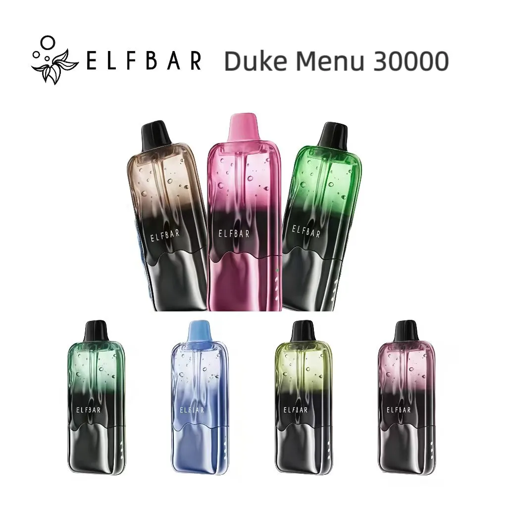 Elfbar Duke Menu 30k Disposable Vape device design
