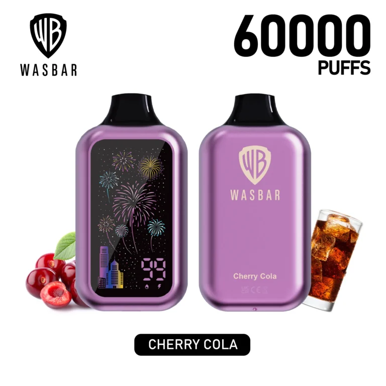 Conception du dispositif de vapotage jetable Wasbar Puffs, modèle 2
