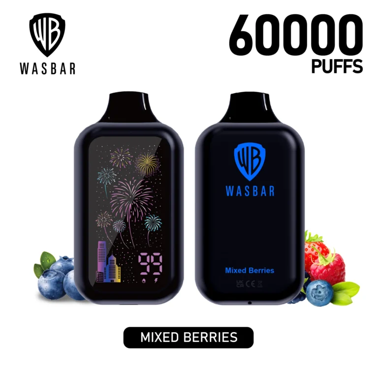 Conception de la cigarette électronique jetable Wasbar Puffs