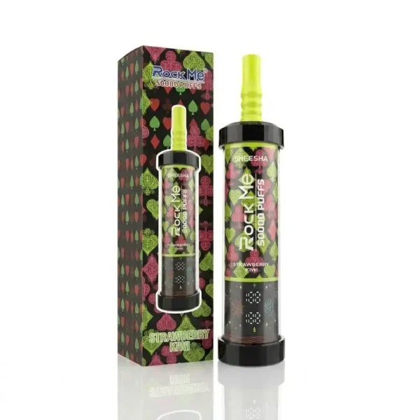Dispositivo de vapeo desechable Rockme Strawberry Kiwi 1