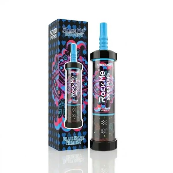Detalles del dispositivo de vapeo desechable Rockme Sheesha de 50 000 caladas 3