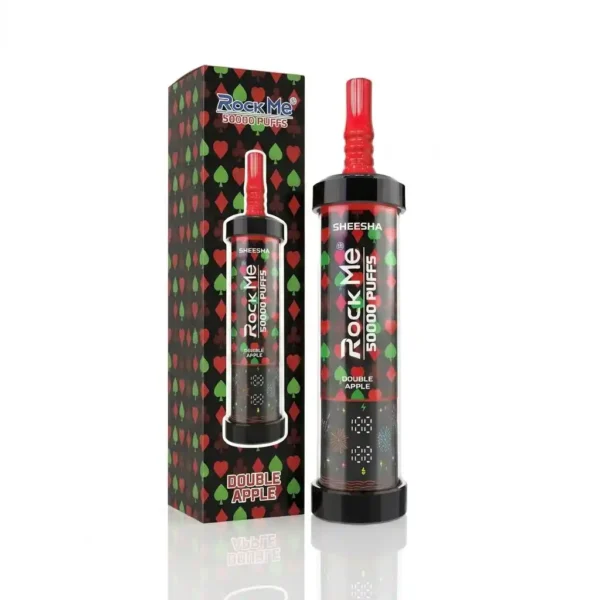 Dispositivo de vapeo desechable Rockme Sheesha de 50 000 caladas